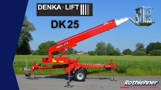 DenkaLift DK25 AnhängerArbeitsbühne [upl. by Yffat597]