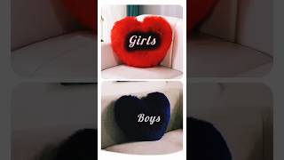 boys vs girls usings ll who was you did like most ll boy girl favorite shortvideo shorts [upl. by Arrahs]