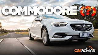 2018 Holden ZB Commodore REVIEW Preproduction drive [upl. by Assirrac422]