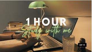 Study With Me 1 Hour Straight Ep 11 [upl. by Kafka734]