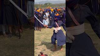 Nihang Singh in Action punjab nihangsingh sikh singh [upl. by Celestyna]