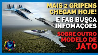 GIRO DE NOTÍCIAS DO MUNDO MILITAR  2 GRIPENS CHEGANDO HOJE  FAB SONDA BOEING SOBRE OUTRO CAÇA E [upl. by Steck616]