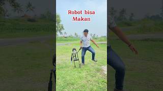 Robot bisa dimakan kreatif comedy lucu tips hiburan shortvideo [upl. by Gnidleif280]