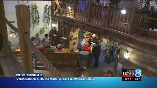 Deer cause Christmas barn in Vicksburg to close [upl. by Allare550]