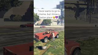 trevor wants to watch a moviebut 😂 gtaviral gtaonline gta5online gtacars gta5 race trevor [upl. by Pip819]