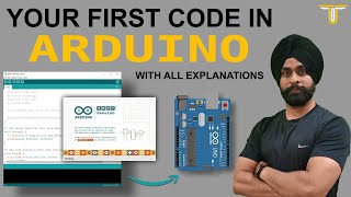 ARDUINO में अपना पहला PROGRAM कैसे बनाये  Getting Started with Arduino IDE [upl. by Iredale]