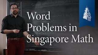 Word Problems in Singapore Math Part 1  Classical Education at Home [upl. by Chesney896]