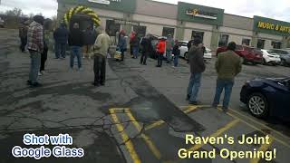 Grand Opening Video Ravens Joint Cannabis Clay NY [upl. by Asena215]