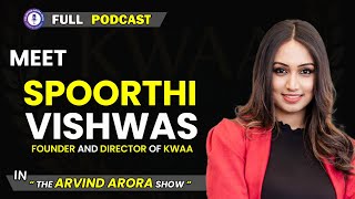 Meet Spoorthi Vishwas  How Kannada Actor Turned Entrepreneur🔥 podcast by Dr arvindarora [upl. by Roee]