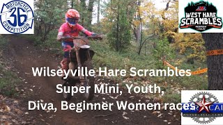 Wilseyville Hare Scrambles Saturday Races racing harescramble 🌧️🏁 [upl. by Bork]