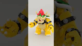 LEGO 71411 The Mighty Bowser Satisfying Speed Build lego [upl. by Peisch]