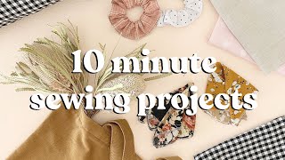 Sewing Projects To Make In Under 10 Minutes [upl. by Inirt756]