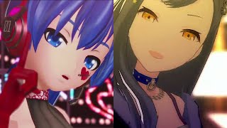 脳内革命ガール Brain Revolution Girl 【Project DIVA X  Project Sekai Colorful Stage MV Comparison】 [upl. by Ericka]