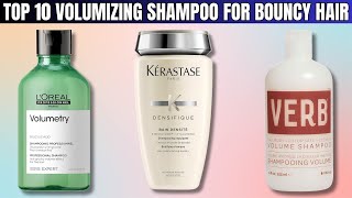 10 Best Volumizing Shampoos That Give Full Bouncy Hair [upl. by Azirb]