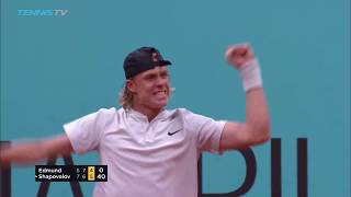 Thiem Shapovalov Anderson Zverev into semifinals  Madrid 2018 quarterfinal highlights [upl. by Scarface]