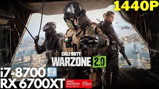 Call of Duty Warzone 20  i7 8700  RX 6700 XT  1440p benchmarks WARZONE VICTORY [upl. by Yoshi]