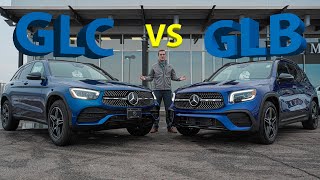 NEW 2020 MercedesBenz GLB250 VS GLC300 Comparison with Austin [upl. by Fabrienne]