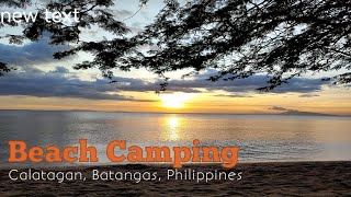 Beach Camping  Calatagan Batangas  Ednas Beach and Campsite [upl. by Engdahl]