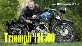 OldtimerbazaR  TRIUMPH TM 500 z 1936 roku [upl. by Ahidam]