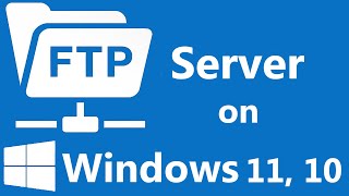 How to Setup and Manage FTP Server in Windows 11 and Windows 10 without any Software [upl. by Nyrret]