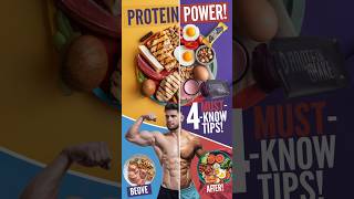 Boost Your Muscle With THESE High Protein Diet Hacks🤯💯 sportfeed fitnessgrow helthtips [upl. by Graig216]