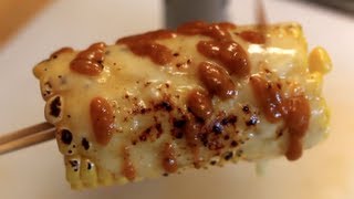 Flame Grilled Cheesy Corn on The Cob Cook Perfect Corn Recipe  Cheeseland [upl. by Pate509]