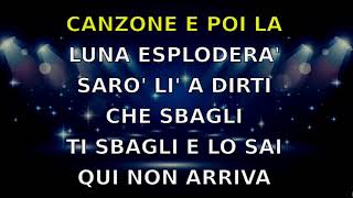 Due vite  Marco Mengoni Video Karaoke mp3 con cori [upl. by Emmett940]