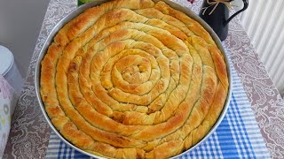 SU VE SIVIYAĞ ILE EL AÇMASI TADINDA ÇITIR ÇITIR BÖREK 😋 KIYMALI PIRASALI ÇITIR BÖREK [upl. by Maharva]