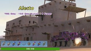 Alecto no damage I 09K DMG  01K Dmg Block  4 Frags  Wot Blitz [upl. by Heisel]