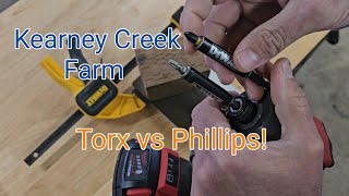 Torx vs Phillips Screw Off [upl. by Chemush]