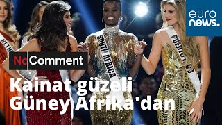 Kainat güzeli üçüncü defa Güney Afrika Cumhuriyetinden seçildi Türk güzeli dereceye giremedi [upl. by Notrab302]