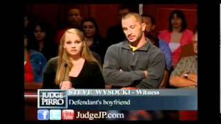 Abused Woman Returns to Boyfriend Repeatedly on Judge Pirro [upl. by Wilkison]