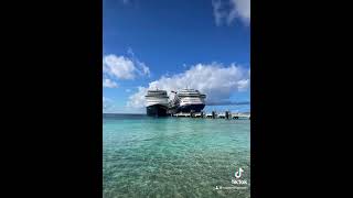 Grand Turk Turks and Caicos port [upl. by Ahsiakal]