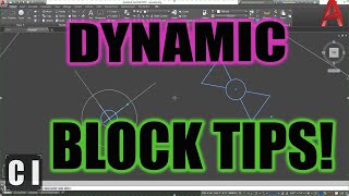 AutoCAD Create a Block with Scale amp Rotate Parameters  Dynamic Block Tips  2 Minute Tuesday [upl. by Yance]