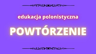 Samogłoski spółgłoski sylaby wyrazy zdania  ćwiczenia powtórzeniowe [upl. by Enahpets]