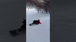 stylesnowboard snowboarding carving fypシ゚viral fyp fypyoutube [upl. by Anaujal]