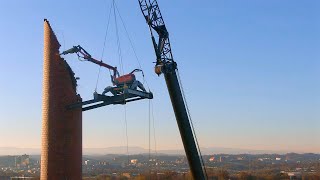 St Marys Hospital demolition Knoxville [upl. by Anuahsed585]