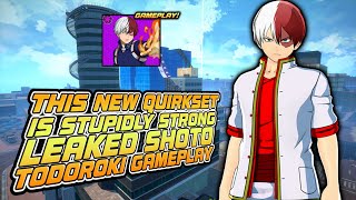 DOMINATING WITH THE NEW SHOTO TODOROKI QUIRKSET MY HERO ULTRA RUMBLE GAMEPLAY [upl. by Goat229]