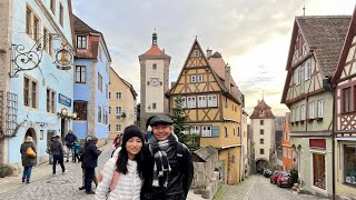 Rothenburg ob der Tauber 🇩🇪 Christmas market 2024 December the Europe’s most beautiful city [upl. by Careaga967]