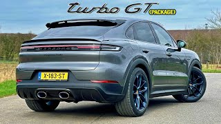 2024 Porsche Cayenne Turbo GT Package  300KMH REVIEW on Autobahn [upl. by Spearman]