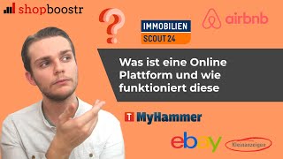 Was ist eine Online Plattform und wie funktioniert diese [upl. by Omsare]