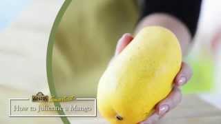 Filippo Berio Smartcut How to Julienne a Mango [upl. by Sualkcin]