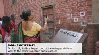 India remembers centenary of British massacre of civilians in Amritsar [upl. by Nibroc152]