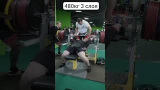 Bench press 480kg1058lb [upl. by Eboj477]