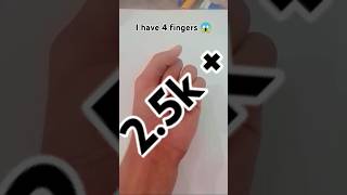 I have 4 finger 😱😱😱ytshort viralvideo wow [upl. by Aicirtam702]