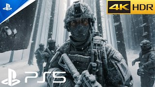 PS5 Frostbite Sniper Operation  Immersive Ultra Graphics Gameplay 4K 60FPS HDR Call of Duty [upl. by Ettezzus462]