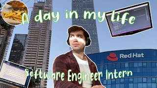 Day in the life of a software engineer intern  Back to the office  Red Hat [upl. by Enal]