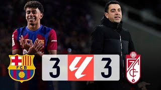 Barcelona vs Granada 33 La Liga 202324  MATCH REVIEW [upl. by Sayed]