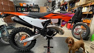 2023 KTM 150 TPI Ride amp 2024 KTM 300 TBI Update [upl. by Kutzer]