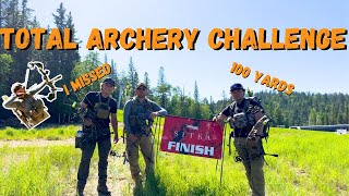 Total Archery Challenge Terry Peak 111 Yards [upl. by Ardnikal915]